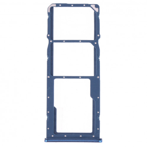 Plateau pour carte SIM + Plateau pour carte SIM + Plateau pour carte Micro SD pour Huawei Y9 (2019) (Bleu) SH959L534-05
