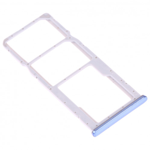 Plateau pour carte SIM + Plateau pour carte SIM + Plateau pour carte Micro SD pour Huawei Y9 (2019) (Argent) SH959S385-05