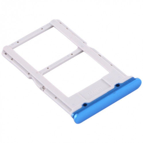 Plateau de carte SIM + Plateau de carte SIM pour Xiaomi Redmi K20 / K20 Pro / 9T / 9T Pro (Bleu) SH967L1771-05