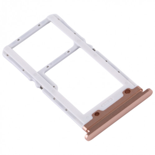 Plateau pour carte SIM + Plateau pour carte SIM / Plateau pour carte Micro SD pour Xiaomi Mi CC9 (Or) SH968J1835-05