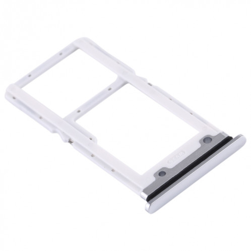 Plateau pour carte SIM + Plateau pour carte SIM / Plateau pour carte Micro SD pour Xiaomi Mi CC9 (Argent) SH968S287-05