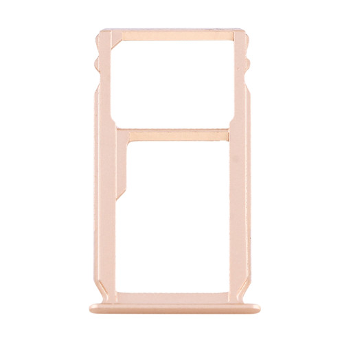 iPartsAcheter Huawei Mate S Nano carte SIM Plateau + Nano SIM / Micro SD Carte Plateau (Or) SI979J547-04