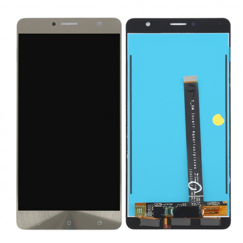 iPartsAcheter pour Asus ZenFone 3 Deluxe / ZS550KL Z01FD écran LCD + écran tactile Digitizer Assemblée (or) SI014J1544-04