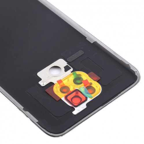 Cache batterie d'origine avec lentille de caméra pour Huawei Mate 30 Lite (noir) SH16BL562-06