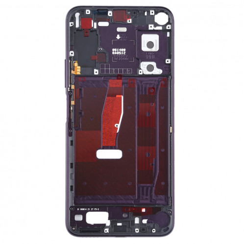 Plaque de lunette de cadre central d'origine pour Huawei Honor 20 Pro (Violet) SH017P635-06