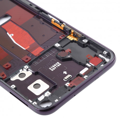 Plaque de lunette de cadre central d'origine pour Huawei Honor 20 Pro (Violet) SH017P635-06