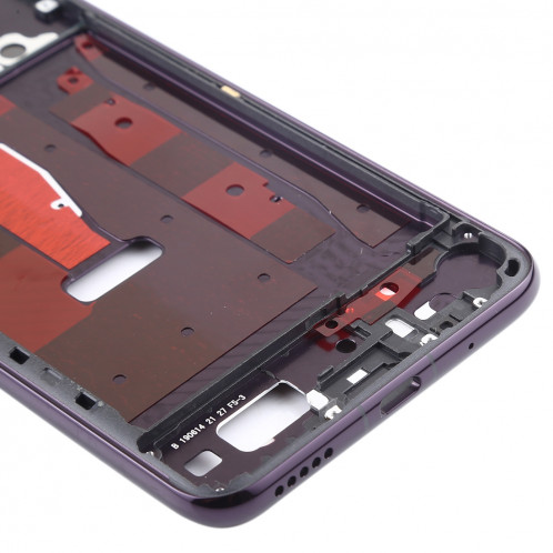 Plaque de lunette de cadre central d'origine pour Huawei Honor 20 Pro (Violet) SH017P635-06