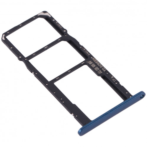 Bac à carte SIM + Bac à carte SIM + Bac à carte Micro SD pour Huawei Y5 (2019) (Vert) SH022G504-05