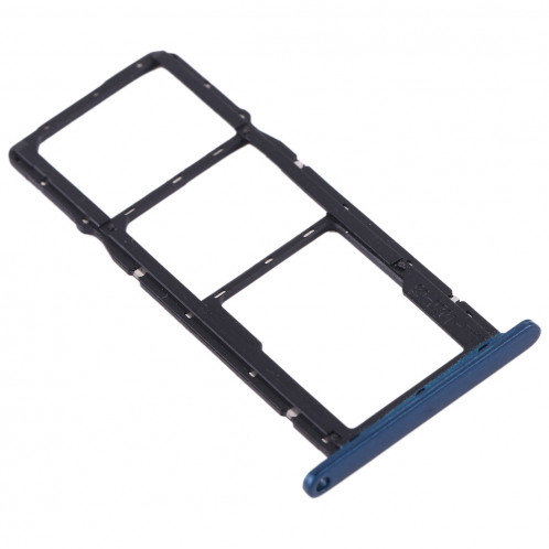 Bac à carte SIM + Bac à carte SIM + Bac à carte Micro SD pour Huawei Y5 (2019) (Vert) SH022G504-05