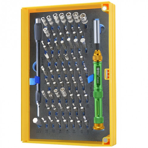 BEST BST-8928 Kit de tournevis à embout magnétique pour tournevis 63 en 1 ensemble de tournevis professionnels SB30551429-010