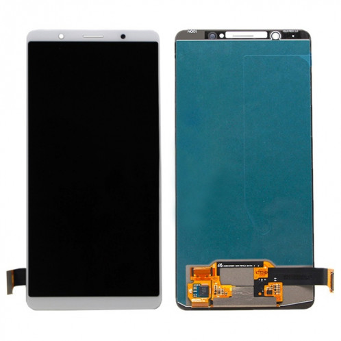 Écran LCD TFT pour Vivo X20 Plus avec assemblage complet du numériseur (blanc) SH069W673-04