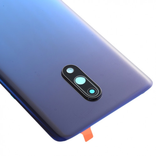 Pour OnePlus 7 Couvercle arrière de batterie d'origine avec couvercle d'objectif d'appareil photo (Bleu) SH22LL257-06