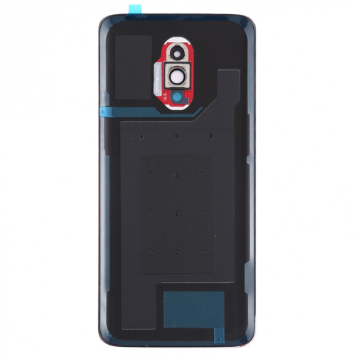 Pour OnePlus 7 Couvercle arrière de batterie d'origine avec couvercle d'objectif d'appareil photo (rouge) SH22RL553-06