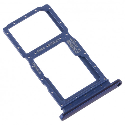 Plateau pour carte SIM + Plateau pour carte SIM / Plateau pour carte Micro SD pour Huawei Honor 9X (Bleu) SH125L834-05
