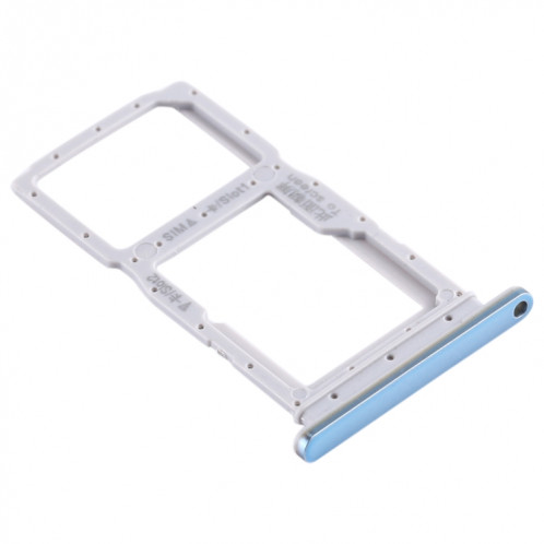 Plateau pour carte SIM + Plateau pour carte SIM / Plateau pour carte Micro SD pour Huawei Honor 9X / Honor 9X Pro (Bleu bébé) SH25TT1815-05