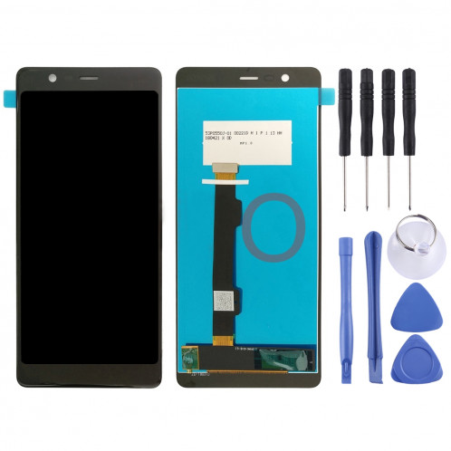 Ecran LCD et Digitizer Full Assembly pour Nokia 5.1 (Noir) SH132B361-05