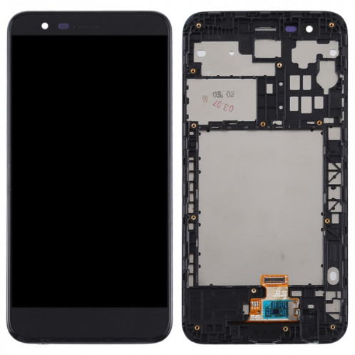 Écran LCD TFT pour LG K30 / K10 (2018) / X410 Assemblage complet du numériseur avec cadre (Noir) SH138B854-06
