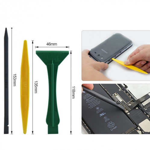 10 en 1 BEST BST-605 Tool Kit Démonter les outils d'ouverture pour iPhone 3/4 / 4S / 5 SB3169870-07