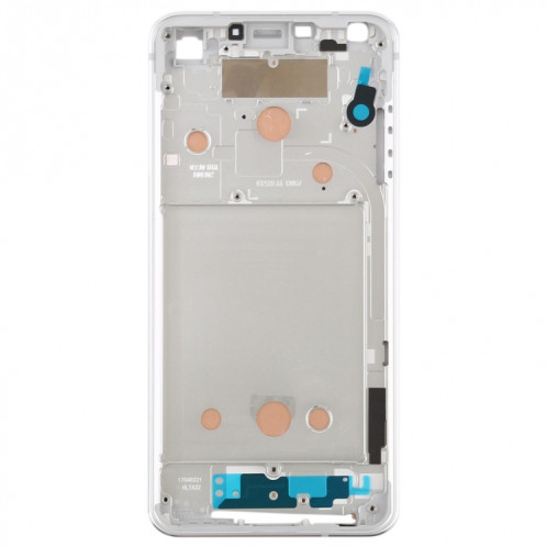 Boîtier avant plaque de cadre LCD pour LG G6 / H870 / H970DS / H872 / LS993 / VS998 / US997 (argent) SH172S1558-06