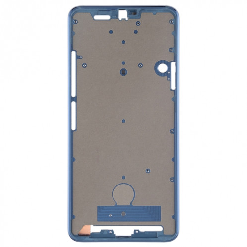 Boîtier avant LCD cadre lunette pour LG G7 ThinQ / G710 (bleu) SH174L988-06
