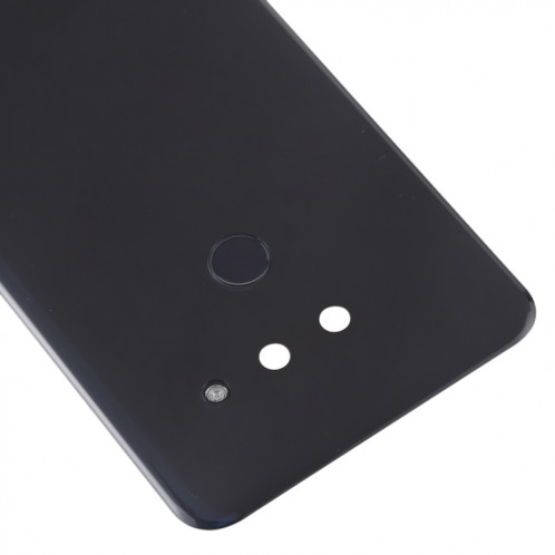 Couvercle arrière de la batterie avec objectif de caméra et capteur d'empreintes digitales pour LG G8 ThinQ / LMG820QM7 LM-G820UMB LMG820UM1 (version américaine) (noir) SH76BL815-06