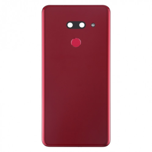Couvercle arrière de la batterie avec objectif de caméra et capteur d'empreintes digitales pour LG G8 ThinQ / LMG820QM7 LM-G820UMB LMG820UM1 (version américaine) (rouge) SH76RL1253-06