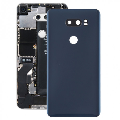 Couvercle arrière de la batterie avec objectif de la caméra pour LG V30 / VS996 / LS998U / H933 / LS998U / H930 (bleu) SH83LL993-06
