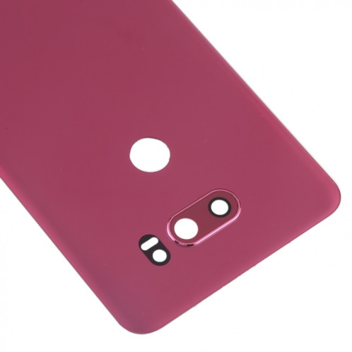 Couvercle arrière de la batterie avec objectif de caméra pour LG V30 / VS996 / LS998U / H933 / LS998U / H930 (rouge) SH83RL1549-06