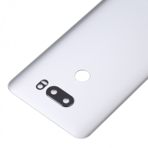 Couvercle arrière de la batterie avec objectif de la caméra pour LG V30 / VS996 / LS998U / H933 / LS998U / H930 (argent) SH83SL19-06