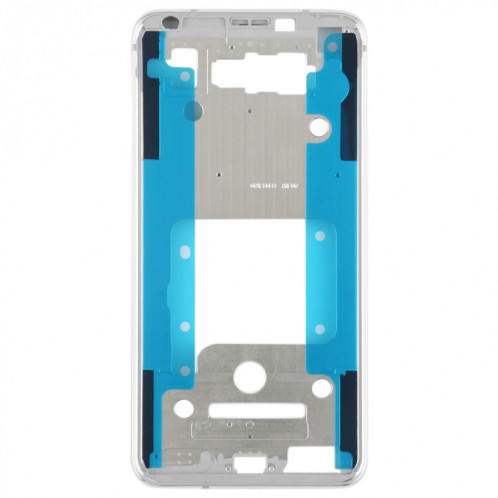 Boîtier avant plaque de cadre LCD pour LG V30 / VS996 / LS998U / H933 / LS998U / H930 (argent) SH185S443-06