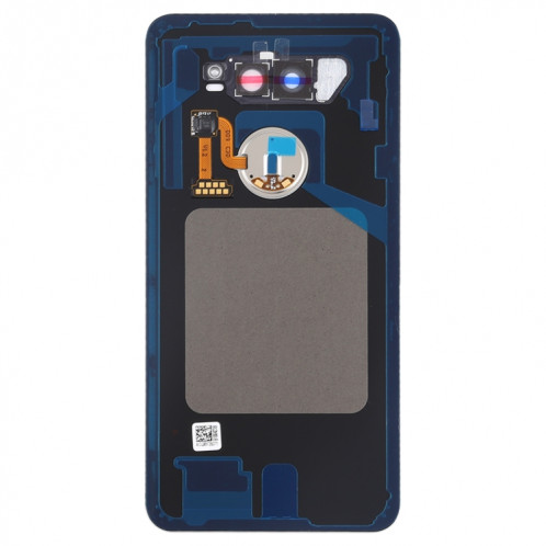 Couvercle arrière de la batterie avec objectif d'appareil photo et capteur d'empreintes digitales pour LG V30 + / VS996 / LS998U / H933 / LS998U / H930 (noir) SH86BL754-06