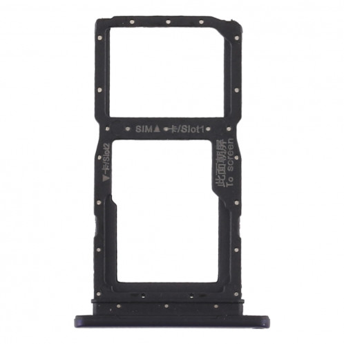 Plateau pour carte SIM + Plateau pour carte SIM / Plateau pour carte Micro SD pour Huawei Honor 9X Pro (Violet) SH230P1673-05