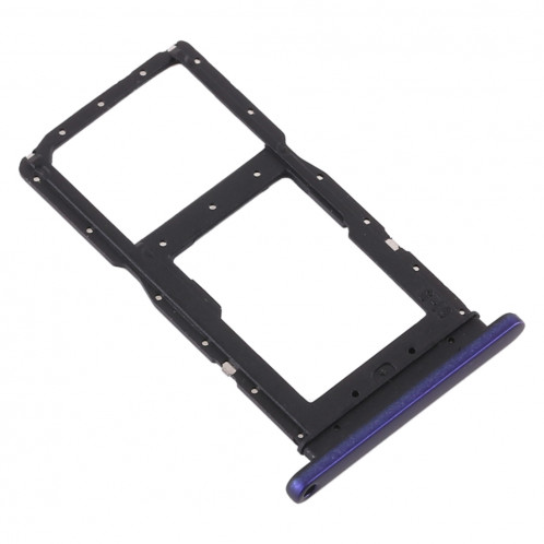 Plateau pour carte SIM + Plateau pour carte SIM / Plateau pour carte Micro SD pour Huawei Honor 9X Pro (Violet) SH230P1673-05