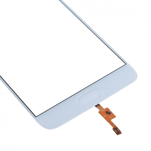 iPartsAcheter Xiaomi Mi 6 Lentille extérieure en verre d'écran, identification d'identification d'empreinte de soutien (blanc) SI272W899-06