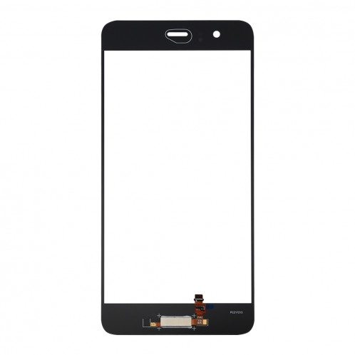 iPartsBuy Huawei P10 Plus Lentille extérieure en verre de l'écran avant, identification de l'empreinte digitale de soutien (noir) SI273B846-06