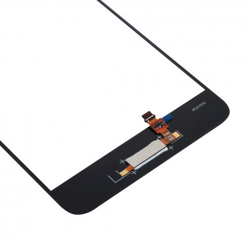 iPartsBuy Huawei P10 Plus Lentille extérieure en verre de l'écran avant, identification de l'empreinte digitale de soutien (noir) SI273B846-06