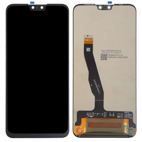 Ecran LCD et système de numérisation complet pour Huawei Enjoy 9 Plus (Noir) SH275B1318-06