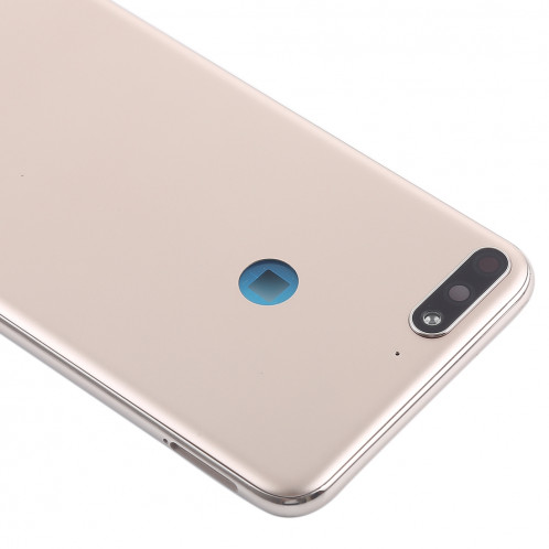 Cache arrière avec touches latérales pour Huawei Y7 (2018) (Or) SH79JL110-06
