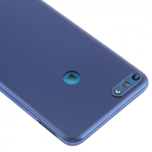Capot arrière avec touches latérales pour Huawei Y7 (2018) (Bleu) SH79LL1418-06