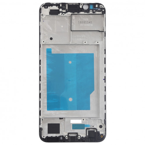 Cadre de boîtier d'affichage à cristaux liquides pour Huawei Y7 (2018) (noir) SH280B483-06