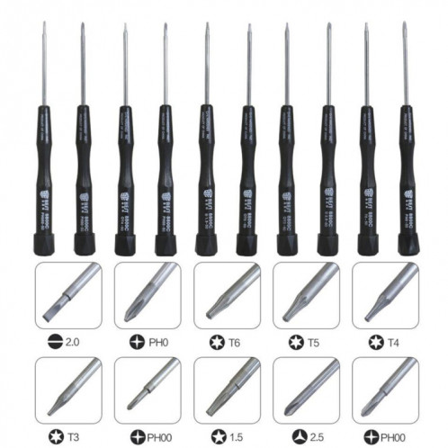 10 en 1 BEST BST-8800C Set de tournevis de précision pour outil de réparation SB3284796-07