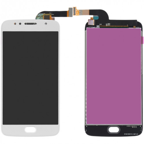 Ecran LCD et numériseur complet pour Motorola Moto G5S (Blanc) SH289W513-04