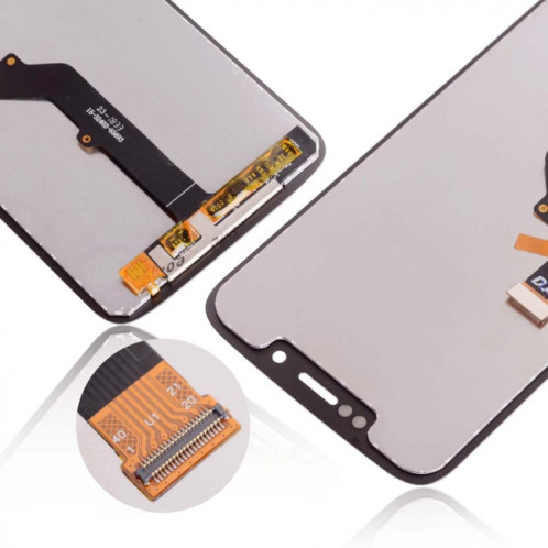 Ecran LCD et numériseur complet pour Motorola Moto G7 Play (Noir) SH90BL440-06