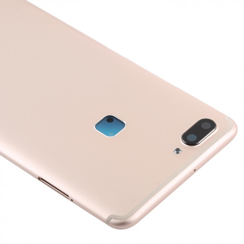 Pour Vivo X20 Couverture arrière avec objectif de caméra (Or) SH21JL1431-06