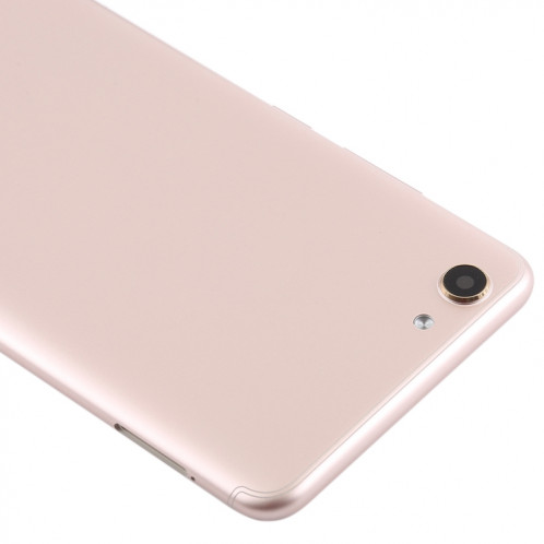 Pour Vivo Y71 Couverture arrière avec touches latérales d'objectif de caméra (or) SH24JL1820-06