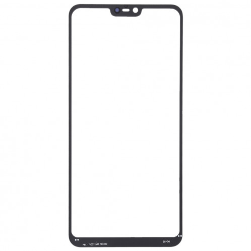 Écran avant lentille en verre pour Xiaomi Mi 8 Lite (noir) SH430B819-06
