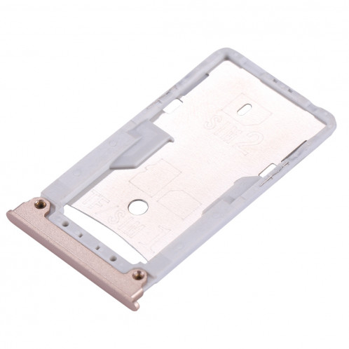 iPartsAcheter Xiaomi Mi Max carte SIM et SIM / TF Plateau (or) SI440J785-05