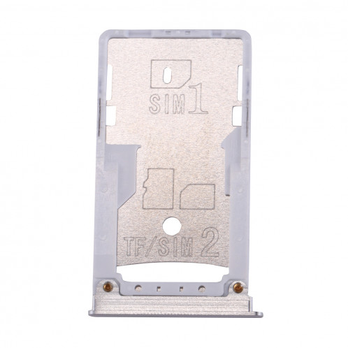 iPartsAcheter Xiaomi Mi Max Carte SIM & SIM / TF Plateau (Argent) SI440S979-05