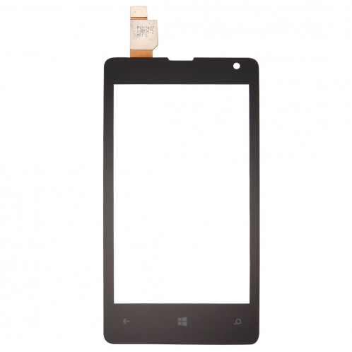 iPartsBuy pour Microsoft Lumia 435 écran tactile Digitizer Assemblée (Noir) SI53BL1486-06