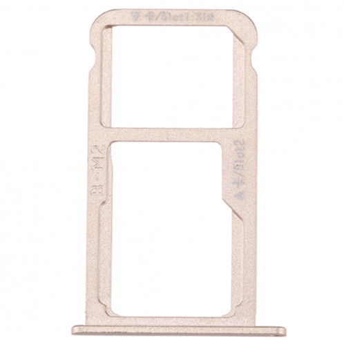 iPartsAcheter Huawei Maimang 5 Plateau de carte SIM et carte SIM / Micro SD (or) SI460J723-04